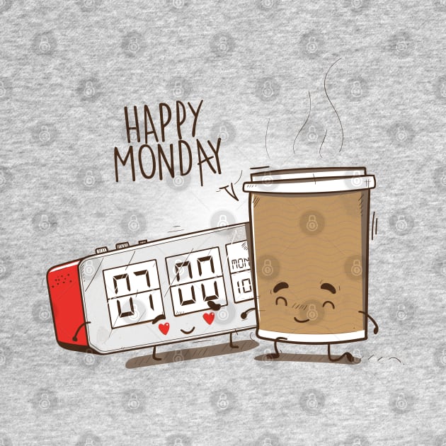 HAPPY MONDAY by Curvilineo